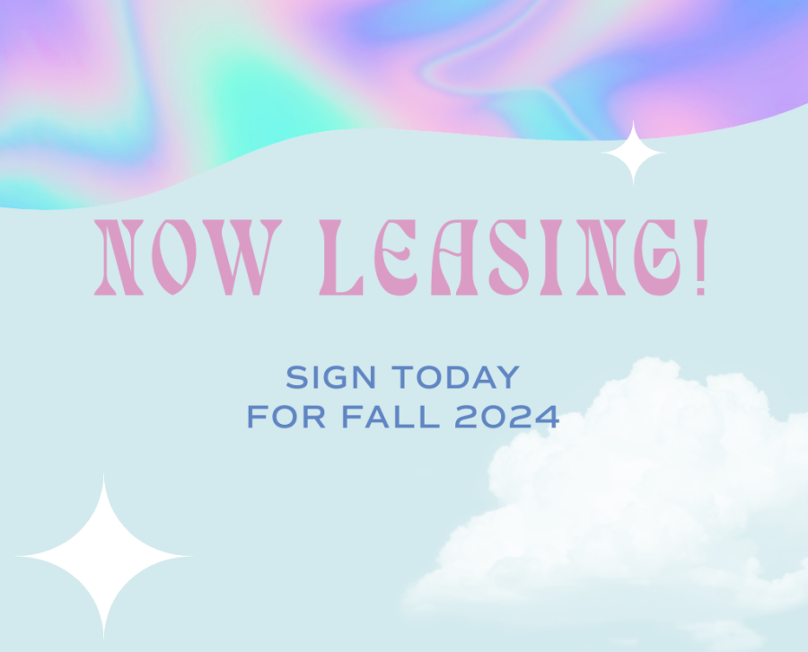 Now leasing, cloud 9 pop up